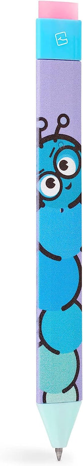 Pen Bookmark Bookworm with Refills - The English Bookshop Kuwait